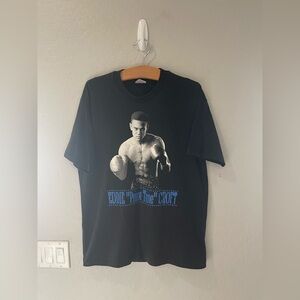 Vintage Eddie “Prime Time”‎ Croft Boxing SS Shirt Size Medium